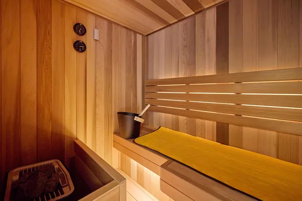 Private sauna at Rakuten STAY VILLA Yufuin