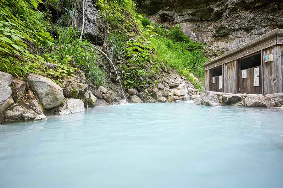 The mountain hot-spring village of Tsubame Onsen