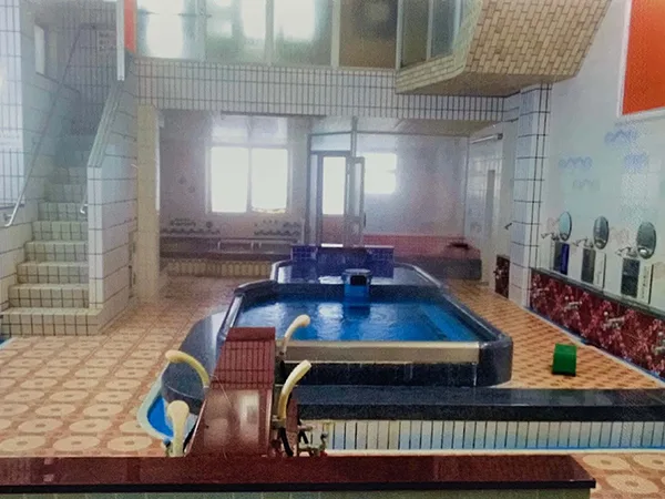 Bathing facilities at Chitose Onsen