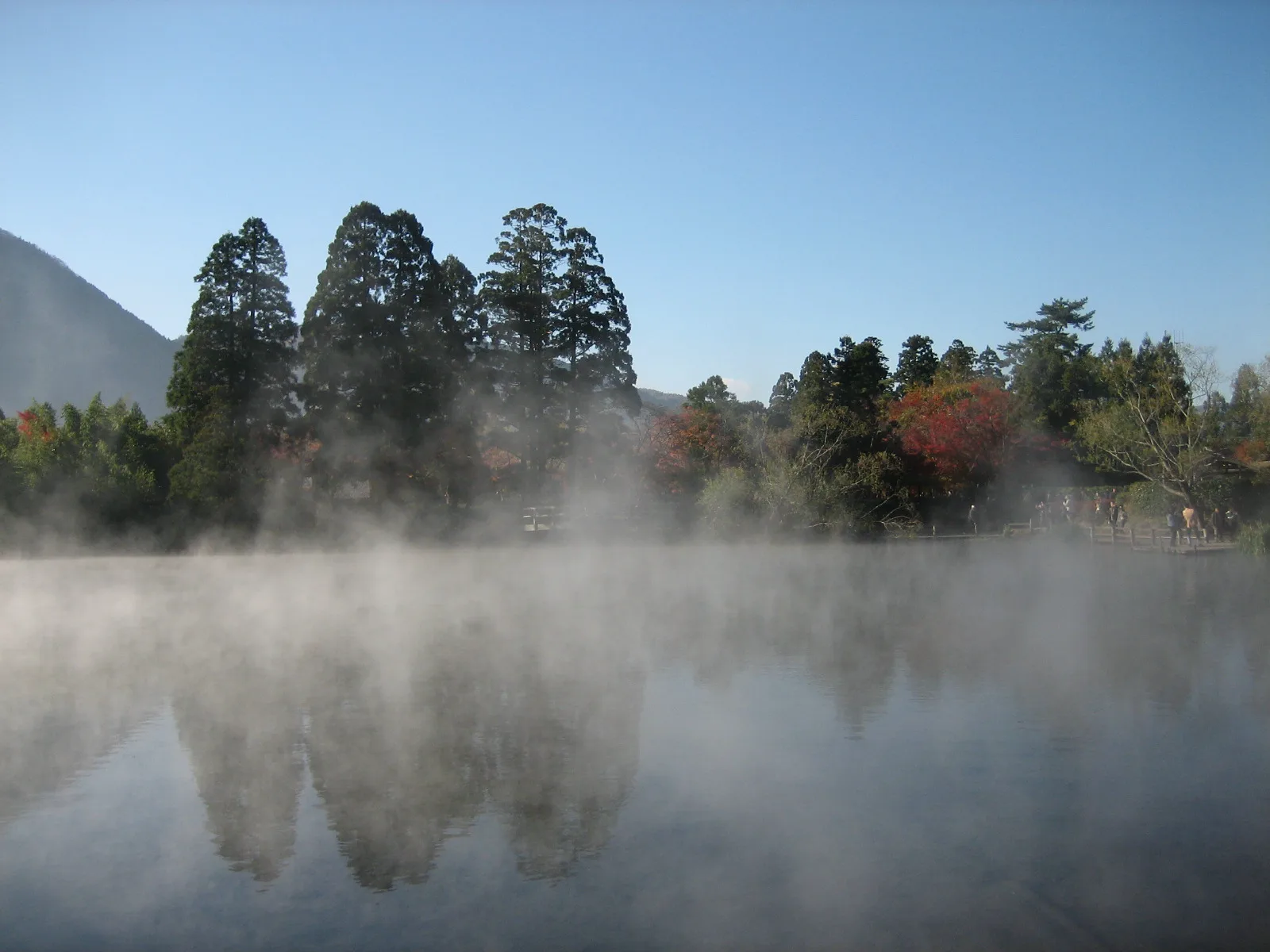 Outdoor bath at a detached Souan Kosumosu room