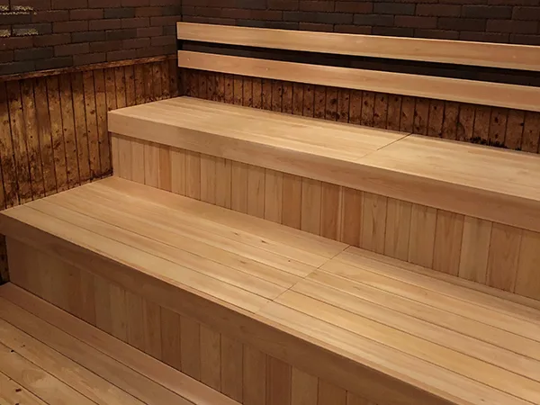 Sauna facilities at Kitaoumi Resort