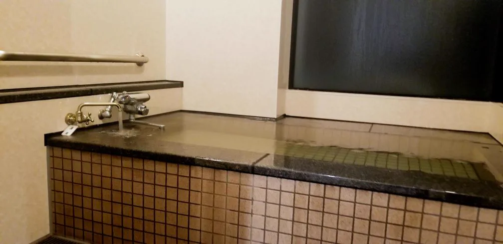 Private family bath at Nagomi no Yu